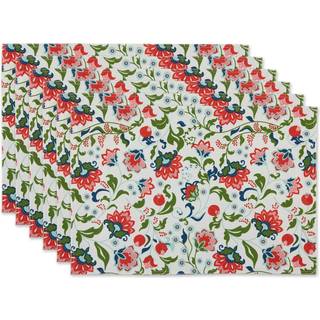 DII Garden Floral Print Outdoor Placemat (s?t af 6)