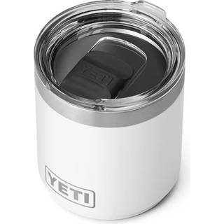 Yeti Rambler 10 oz Stable Lowball 2.0 Vakuumisoleret rustfrit st?l med magslider l?g hvidt