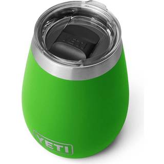 Yeti Rambler 10 oz vin tumbler vakuum isoleret rustfrit st?l med magslider l?g baldakin gr?n