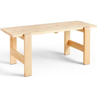 HAY - Weekday Table 180x66 cm / Water-Based Lacquer pinewood - Udendørs spiseborde - Hannes & Fritz - Træ