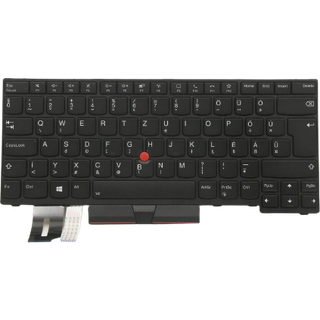Lenovo Chicony - Bærbar tastatur - til udskiftning - Ungarsk - Sort