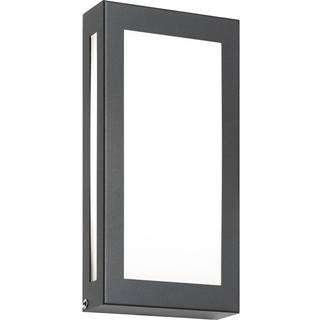 Aqua Rain Mini udendørs LED-væglampe, antracit