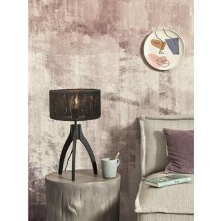 GOOD & MOJO Iguazu bordlampe, trebenet, sort