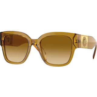 Versace Kvinde VE4437U 53472L Solbriller Acetat Gul Gul Pillow Normal Skygge