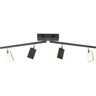 PURE Mira loftlampe 4 lk, fjernbetjening CCT, sort
