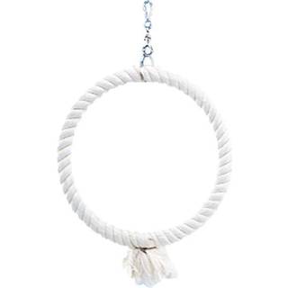 Klatrering bomuld - White - 29 cm
