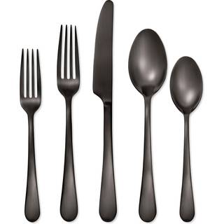 Hampton Forge Mirabella Satin Gunmetal Titanium 18/0 5pc 0,80 lb Metallic