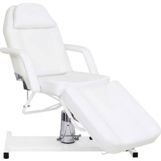massagebord 180x62x(87-112) cm hvid