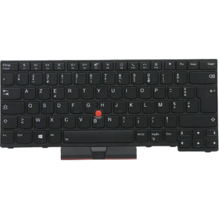 Lenovo Primax - Bærbar tastatur - til udskiftning - Fransk - Sort