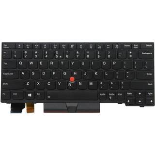 Lenovo - US International - Bærbar tastatur - til udskiftning - Engelsk - Sort