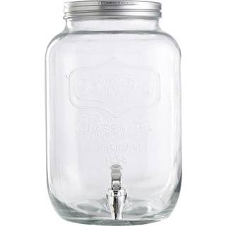 Glasdispenser med tappehane, 8 L