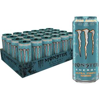Monster Ultra Fiesta - Sukkerfri Energidrik, Mango (24 x 500ml), Dåse