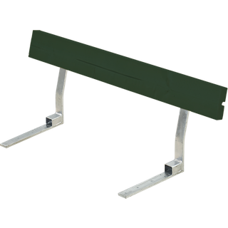 PLUS ryglæn til bord/bænksæt og cafésæt, grøn/nåletræ, 118 cm