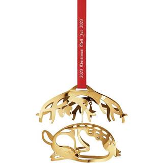 Georg Jensen 2023 Juleuro Hjort - Guld
