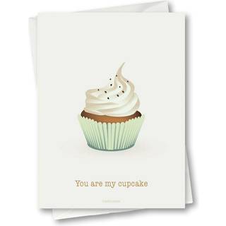 Tilbud: Spar 80% - You Are My Cupcake - Kort fra ViSSEVASSE