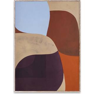 Paper Collective Painted Shapes 02 Plakat 30x40 Cm - Plakater Syrefrit Papir - 20019