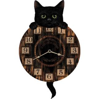 Katzen Wanduhr mit Pendel