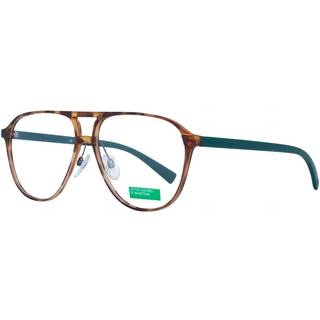 United Colors of Benetton BEO1008 112 56 Briller Mænd Brun - Brown Animal Print - 56mm
