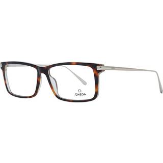Omega OM5014 056 58 Briller Mænd Tortoiseshell - Dark Tortoise On Clear - 58mm