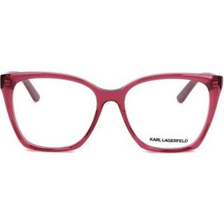 Karl Lagerfeld KL6050 611 54 Briller Kvinder Lyserød - Transparent Wine Pink - 54mm