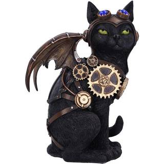 Steampunk Feline Flight Katzen Figur 22,7cm