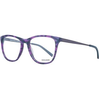 More & More 50506 988 55 Briller Kvinder Blue - Pattern Blue Violet - 55mm