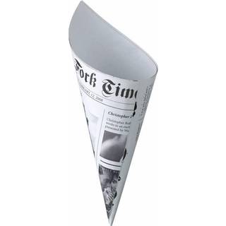 Kræmmerhus Newspaper Ø10x25cm af kraftigt karton