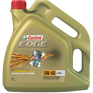 Castrol EDGE 5W-40 A3/B4 motorolie 4L