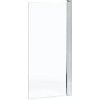 Gustavsberg Square Bad dør Klart glas, poleret profil 70 cm