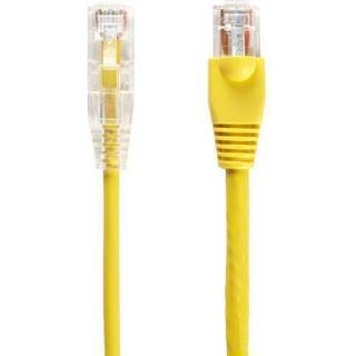 Black Box Cat6a UTP Slim-Net Patch Cable 28AWG 500-MHz PVC-14,76 ft Kategori 6A Netværkskabel til patchpanel Netværksenhed-Første ende: 1 X RJ-45