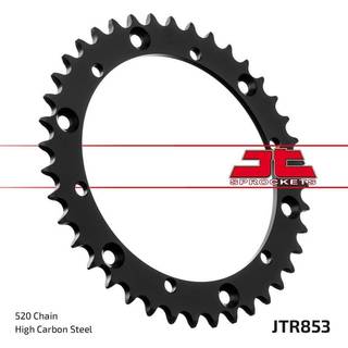 JT SPROCKETS JTR853.40 40T st?l bageste tandhjul sort 40 tand