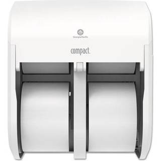 Kompakt 4-roll Quad Coreless High-Capacity toiletpapir dispenser af GP Pro (Georgia-Pacific) White 1 Dispenser