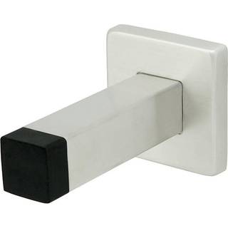 Inox dsix14-32d firkantet v?gmontering d?r stop med firkantet satin rustfrit st?l