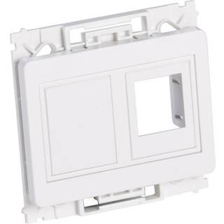 LANVIEW Wall plate 2 x keystone for
