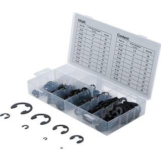 BGS Hestesko E-låseclipssortiment 1,5-22mm. 300 dele