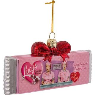 Jeg elsker Lucy Lu4102 Glass Ornament