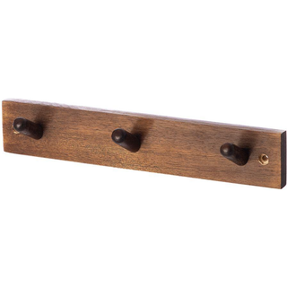 ERNST Ernst knagerække 3 knopper Brun