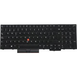 Lenovo Lite-On - Bærbar tastatur - til udskiftning - Spansk - Sort