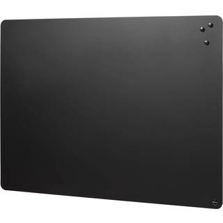 Naga kridttavle magnetisk og uden ramme 117x87cm sort