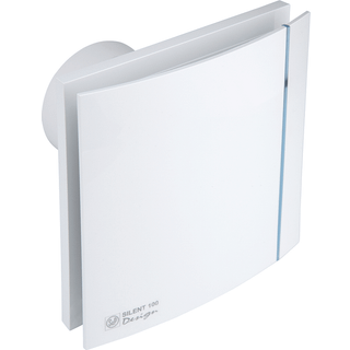 Thermex Silent 100 CZ Design ventilator uden styring, 188 x 188 mm