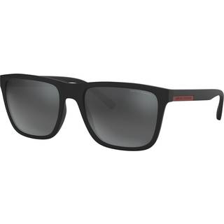 Armani Exchange AX4080SF Asian Fit 80786G 57 Solbriller Mænd Black - Black - 57mm