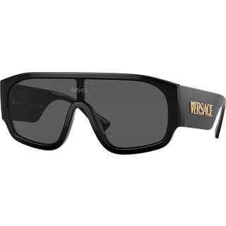 Versace Kvinde VE4439 GB1/87 Solbriller Nylon Sort Grå Pillow Normal