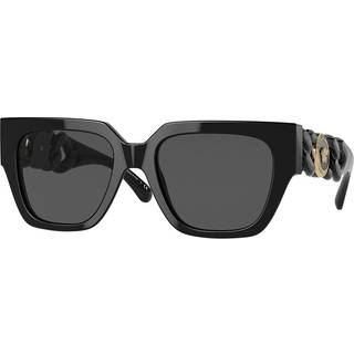 Versace Kvinde VE4409 GB1/87 Solbriller Acetat Sort Grå Firkantet Normal