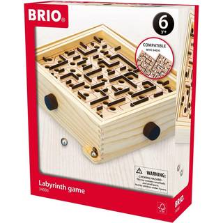 BRIO Labyrint 34000 - et klassisk spil i træ