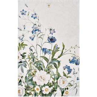 Økologisk viskestykke fra JIM LYNGVILD - BLUE FLOWER GARDEN