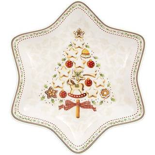 Villeroy & Boch Winter Bakery Delight Skål 24.5x4.3x24.5 Cm - Serveringsskåle Porcelæn Hvid - 14-8612-3776