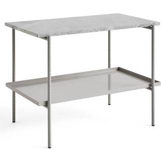 HAY Rebar Sidebord 75x44 cm. - Fossil Grey Marmor