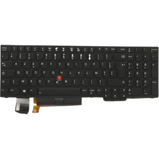 Lenovo Lite-On - Bærbar tastatur - til udskiftning - Nordisk - Sort