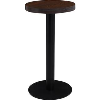 bistrobord 40 cm MDF mørkebrun