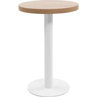 bistrobord 50 cm MDF lysebrun